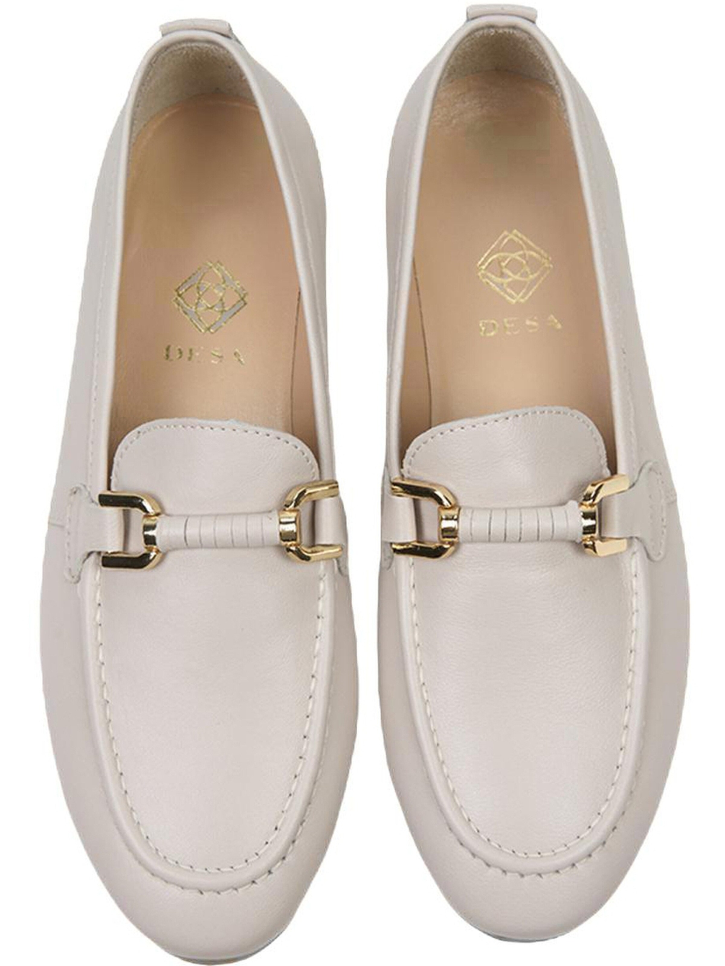 Desa Classic Flats 'Slipper' in Beige