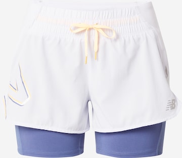 new balance Sportshorts in Weiß: predná strana