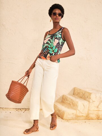 love & roses Top in Zwart