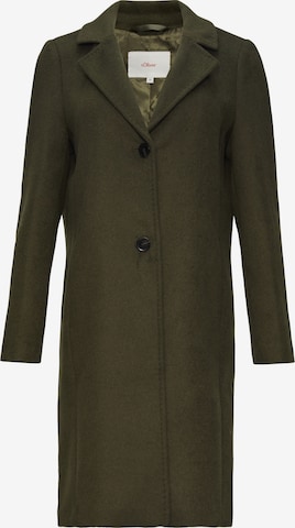 s.Oliver Tussenmantel in Groen: voorkant