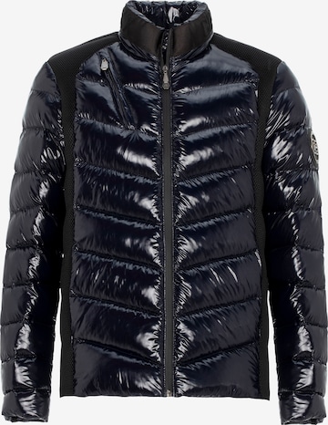 CIPO & BAXX Between-Season Jacket 'CM171' in Blue: front