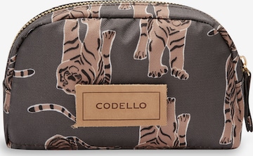 CODELLO Make up tas in Bruin: voorkant