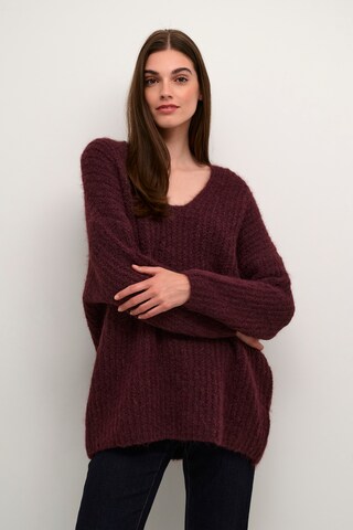 CULTURE Sweater 'Brava' in Red: front