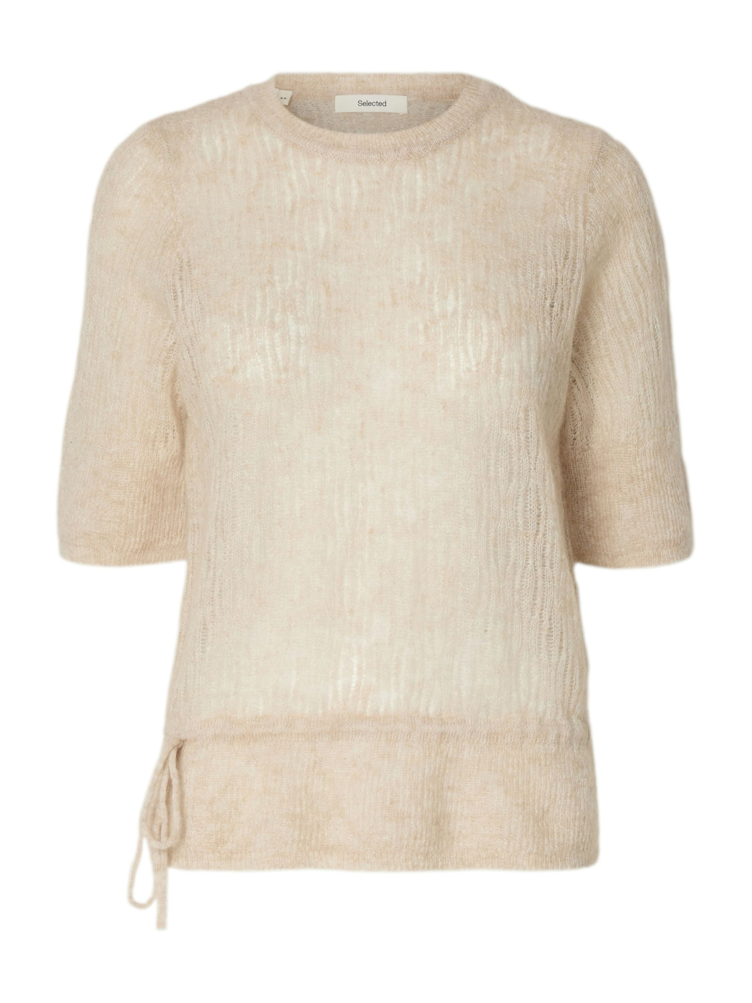 SELECTED - Jersey 'SLFMayer' en beige: frente