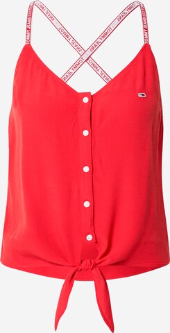 Tommy Jeans Blouse in Red: front