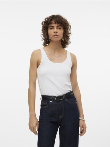 VERO MODA Топ в Белый: спереди