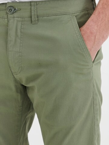 Slimfit Pantaloni chino 'Killian' di !Solid in verde