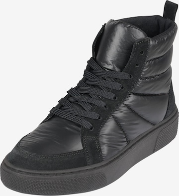 BULLBOXER Sneakers hoog in Zwart: voorkant