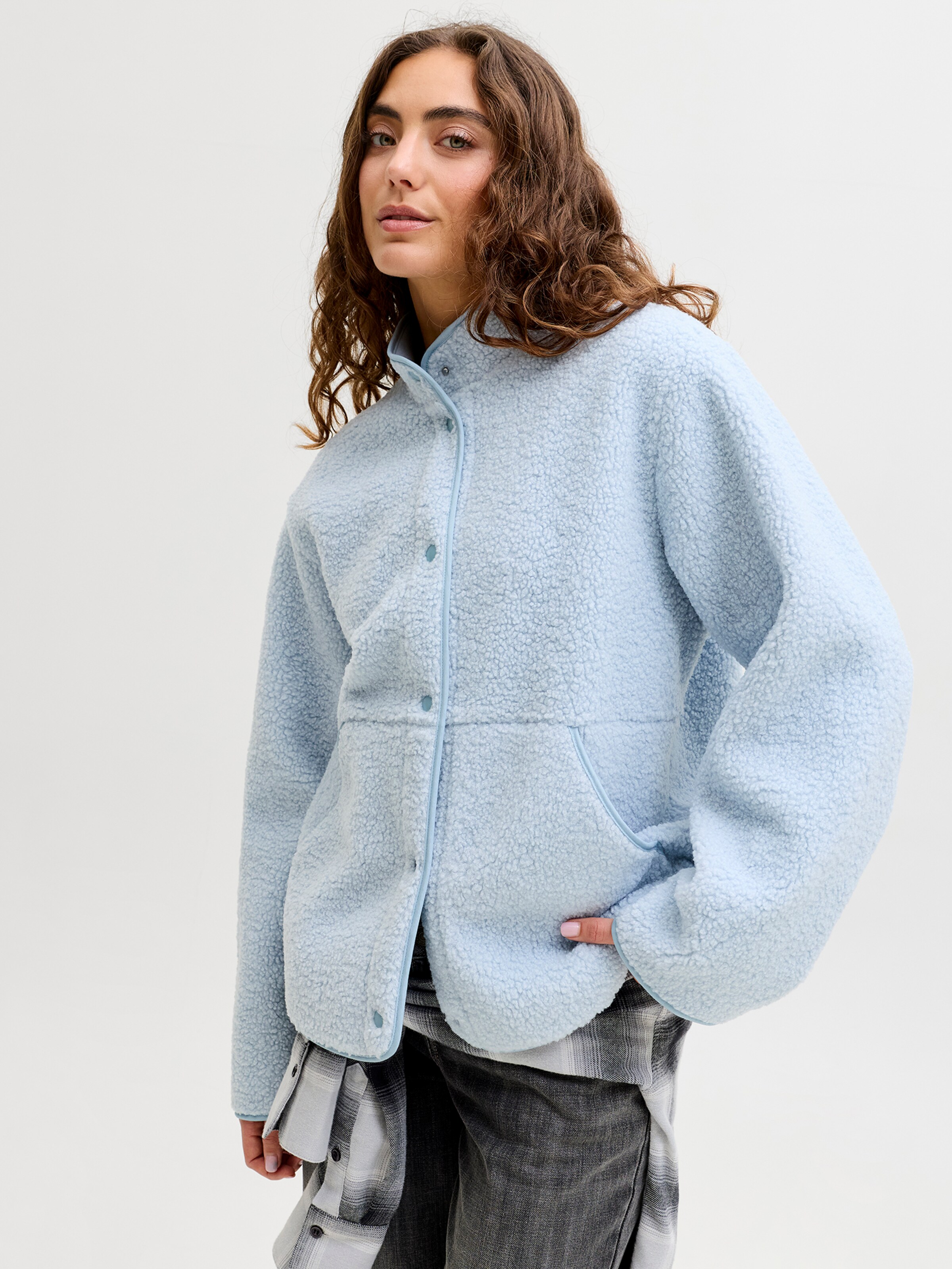 JJXX Between-Season Jacket 'JXVera' in Light Blue | ABOUT YOU