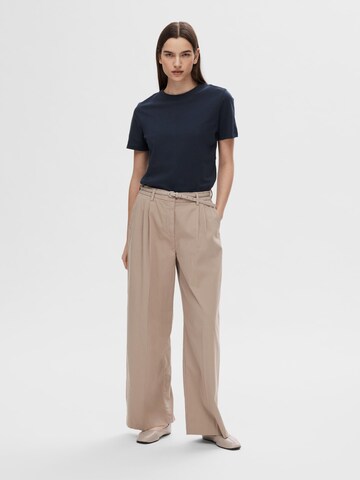 SELECTED FEMME Shirts 'SLFMy Essential' i blå