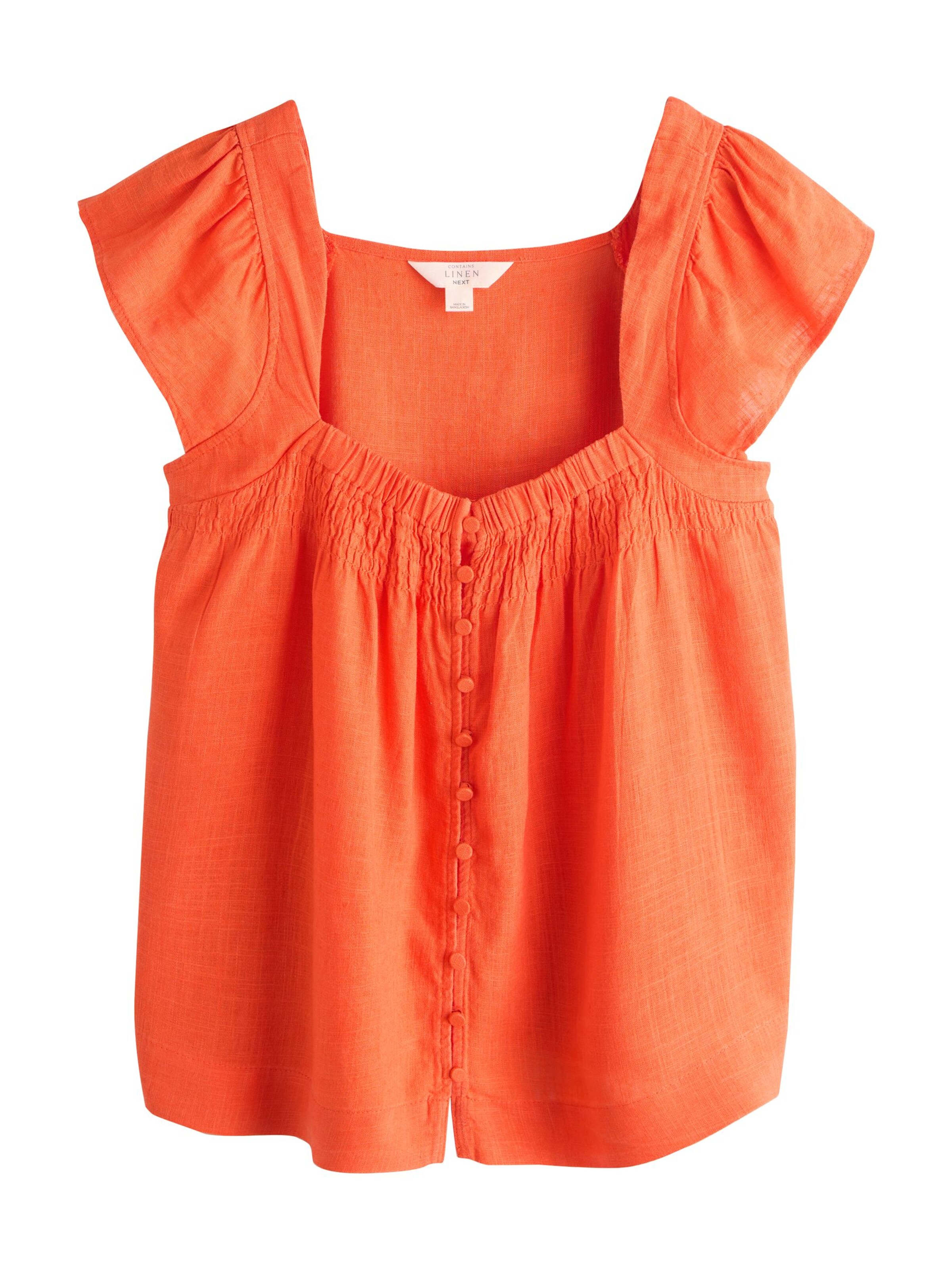 Next Μπλούζα σε πορτοκαλί: μπροστά
