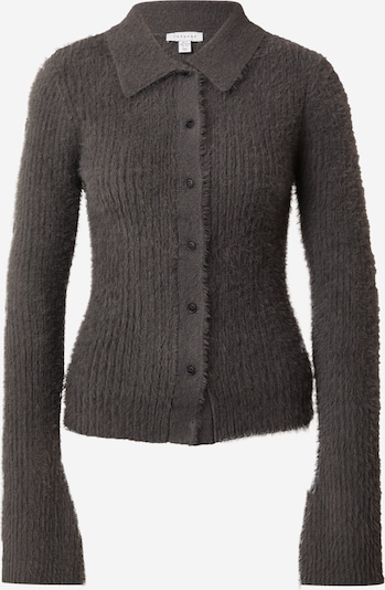 TOPSHOP Knit cardigan in Graphite, Item view