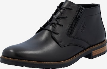 Rieker Veterboots in Zwart: voorkant