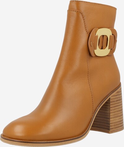 See by Chloé Ankle Boots 'Chany' in cognac, Produktansicht