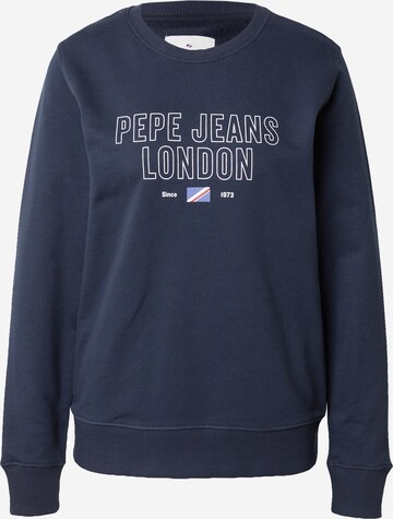 Pepe Jeans - Sweatshirt 'SHANTALL' em azul: frente