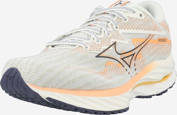 MIZUNO Running Shoes 'WAVE RIDER 27' in White: front