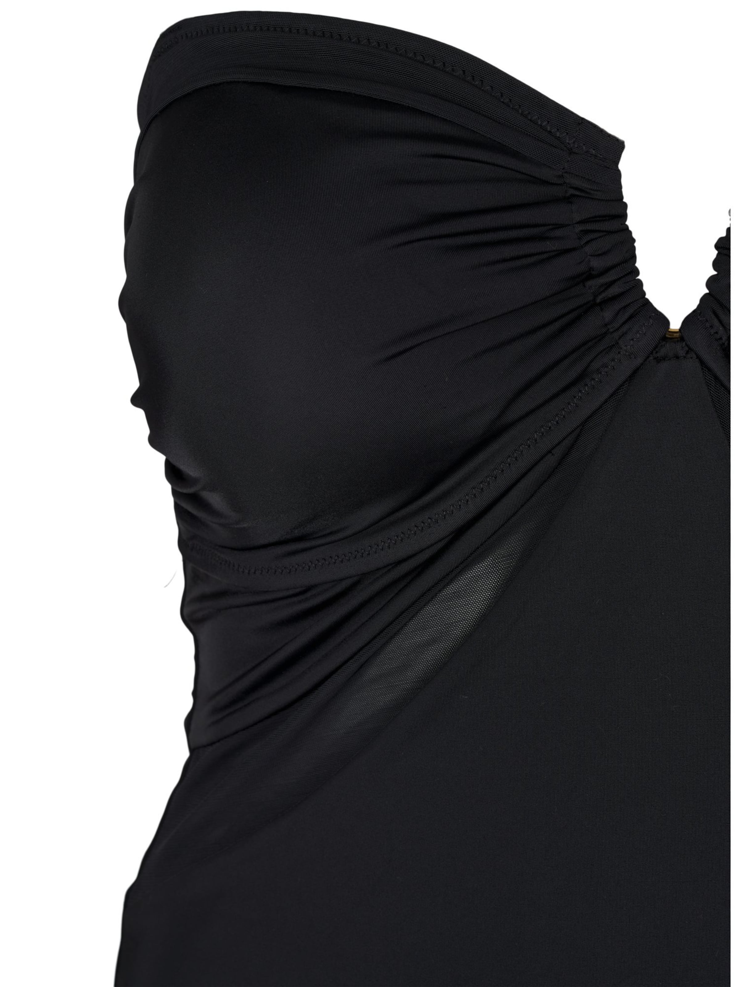 Swim by Zizzi Balconette Badedragt 'SLine' i sort