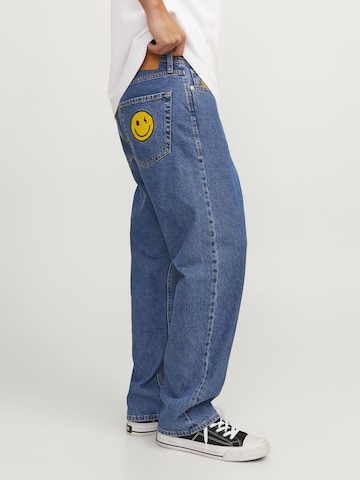 JACK & JONES Loosefit Jeans 'EDDIE' i blå