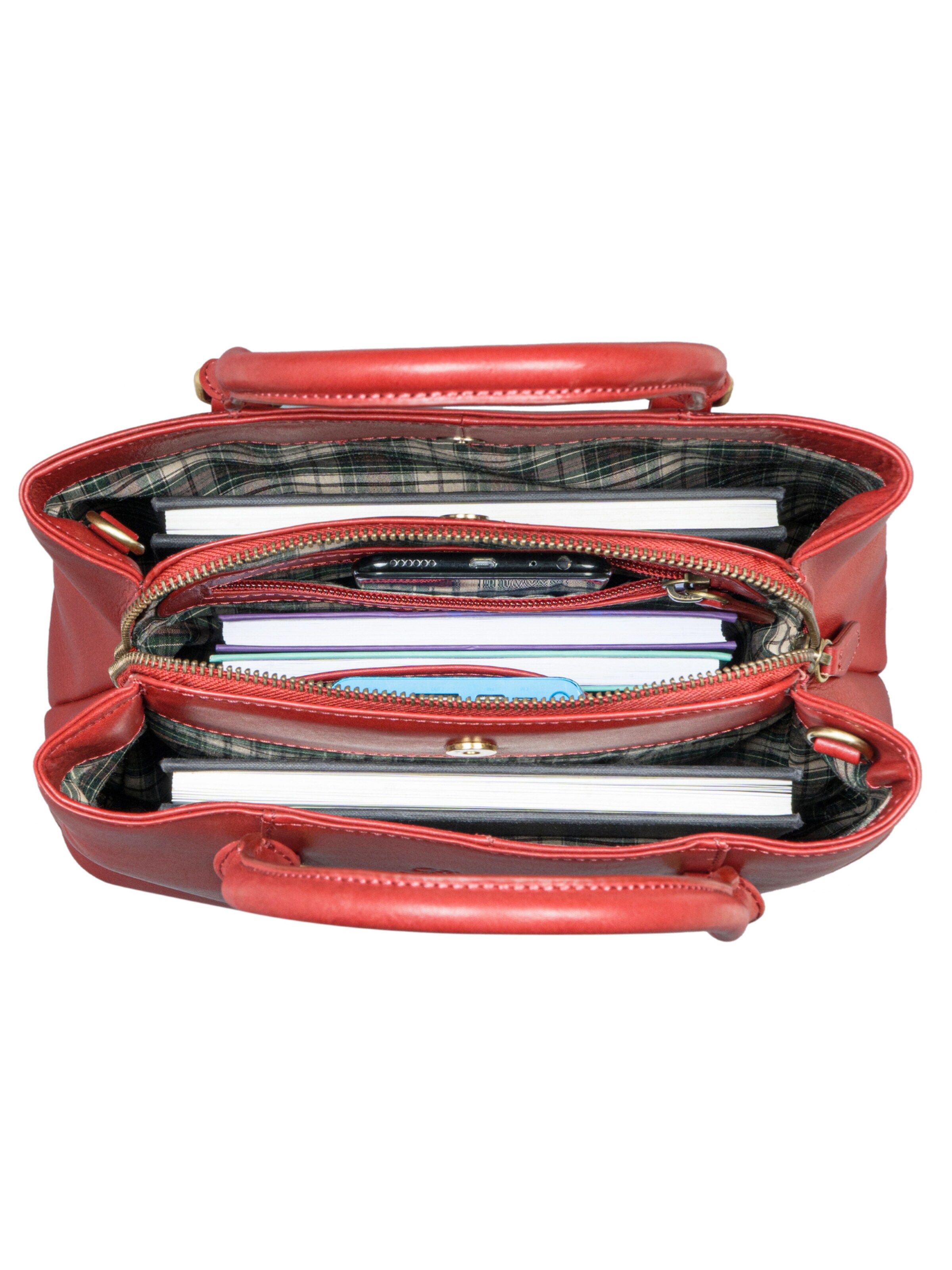 Benthill Handbag in Red