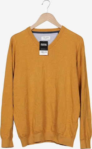 CARL GROSS Sweater & Cardigan in XL in Yellow: front