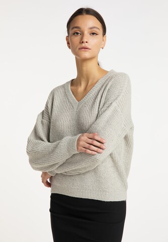 usha BLACK LABEL Pullover in Beige: predná strana