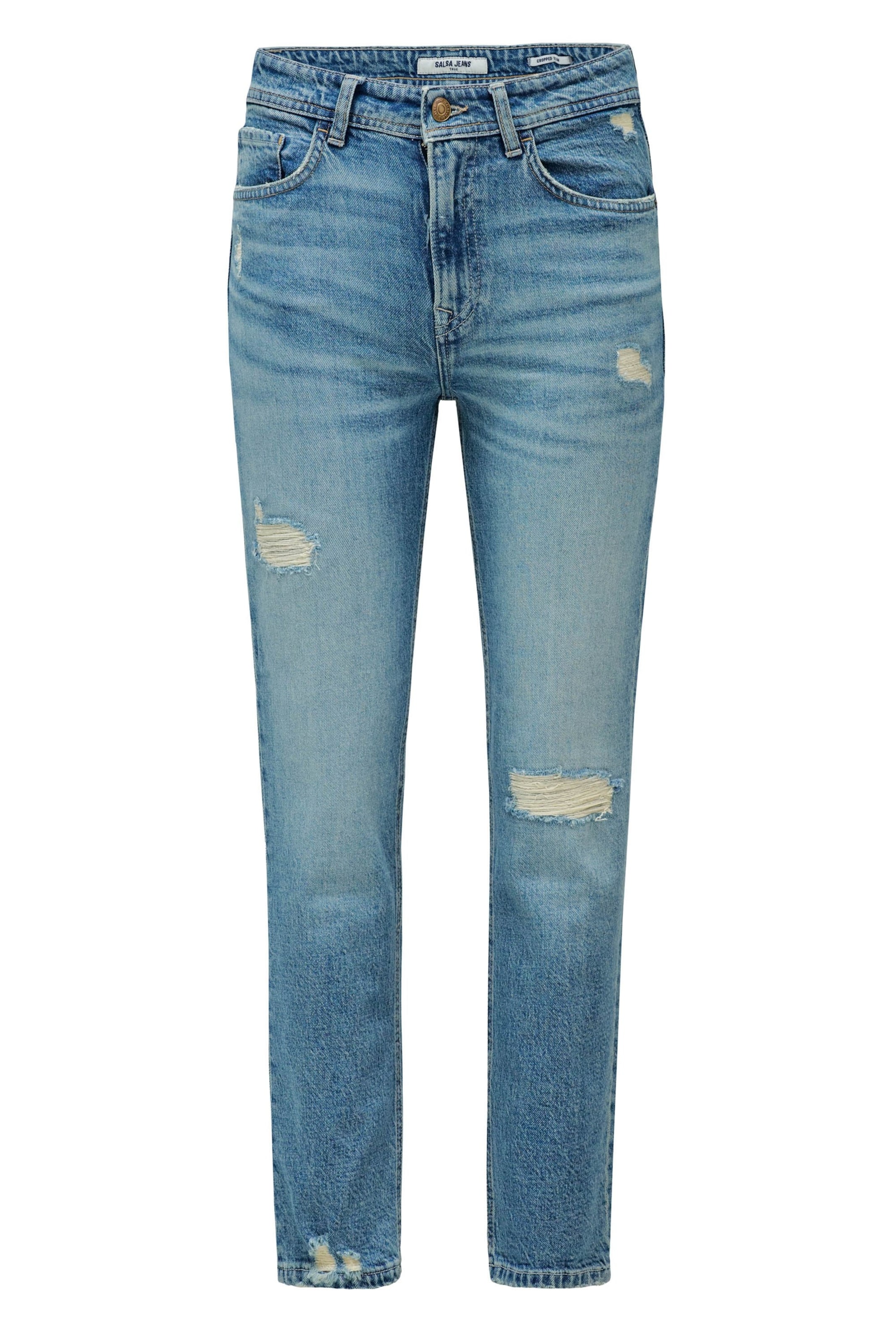 Salsa Jeans Tapered Jeans True in Blau: Vorderseite