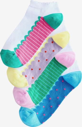 Next Socken in blau / grün / rosa / weiß, Produktansicht