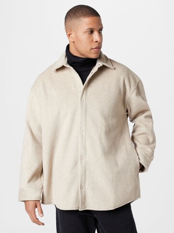 WEEKDAY Tussenjas 'Orson' in Beige: voorkant