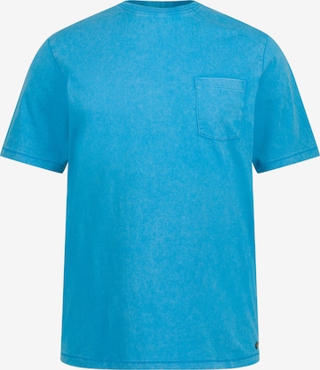 T-Shirt JP1880 en bleu : devant