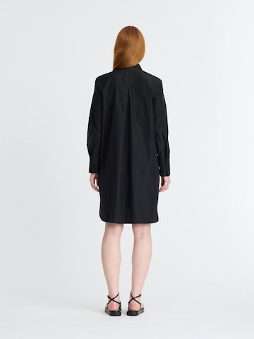 Robe-chemise 'SPENCER' Minx en noir