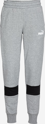PUMA - Pantalón deportivo en gris: frente
