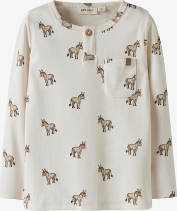 T-Shirt Lil'Atelier en blanc : devant