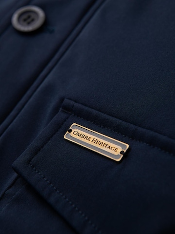 Ombre Winterjas 'OM-JAPJ-0287' in Blauw