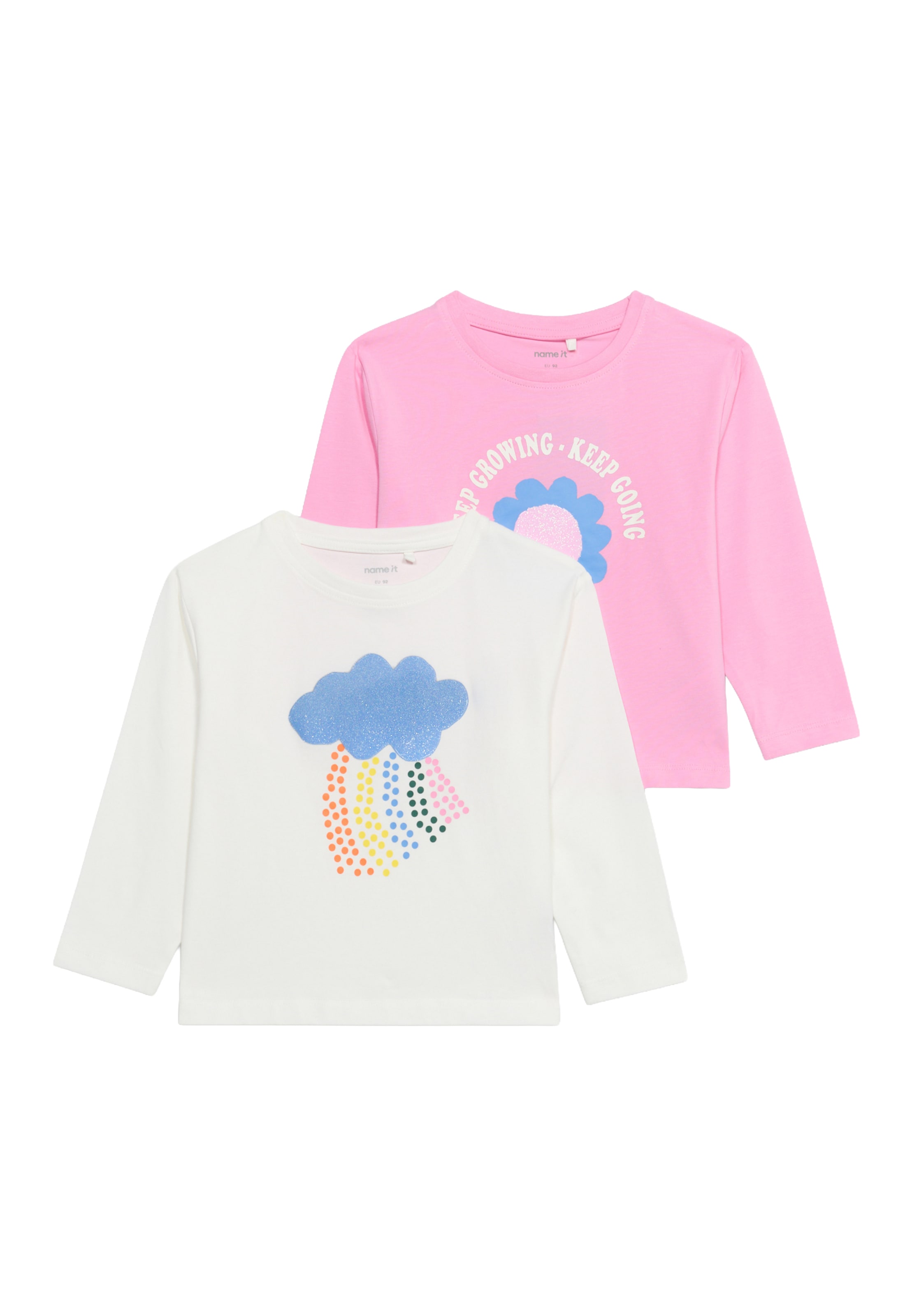 NAME IT Shirt 'NMFLINDALI' in Pink: front