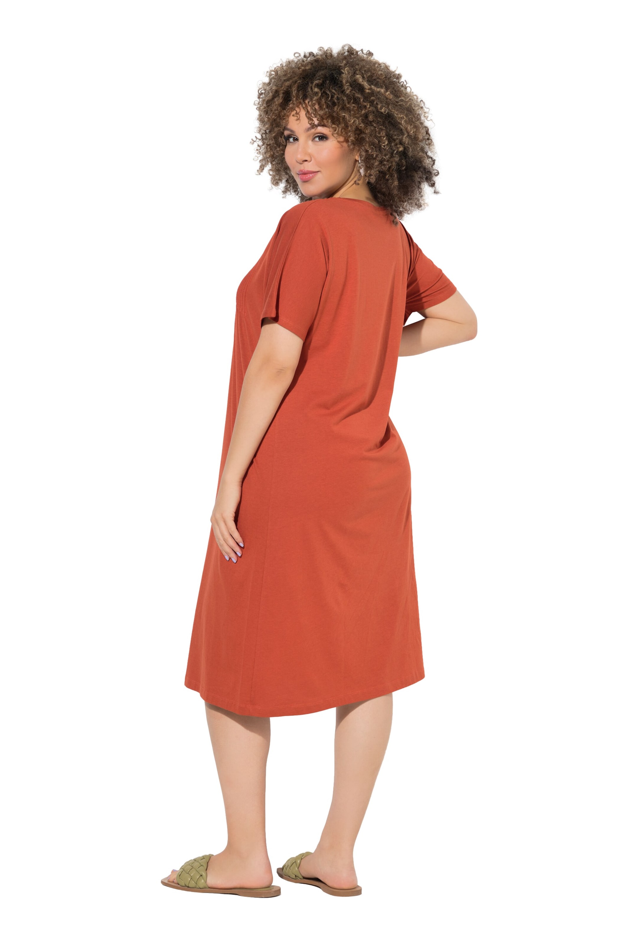 Ulla Popken Dress in Brown