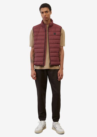 Gilet Marc O'Polo en rouge