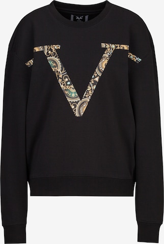 Sweat-shirt 19V69 ITALIA en noir : devant
