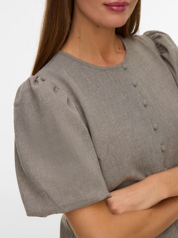 VERO MODA Bluse 'BESTIE' in Grau