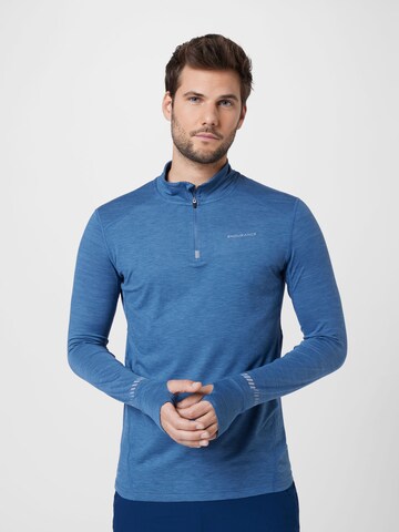 ENDURANCE - Camisa funcionais 'Tune' em azul: frente
