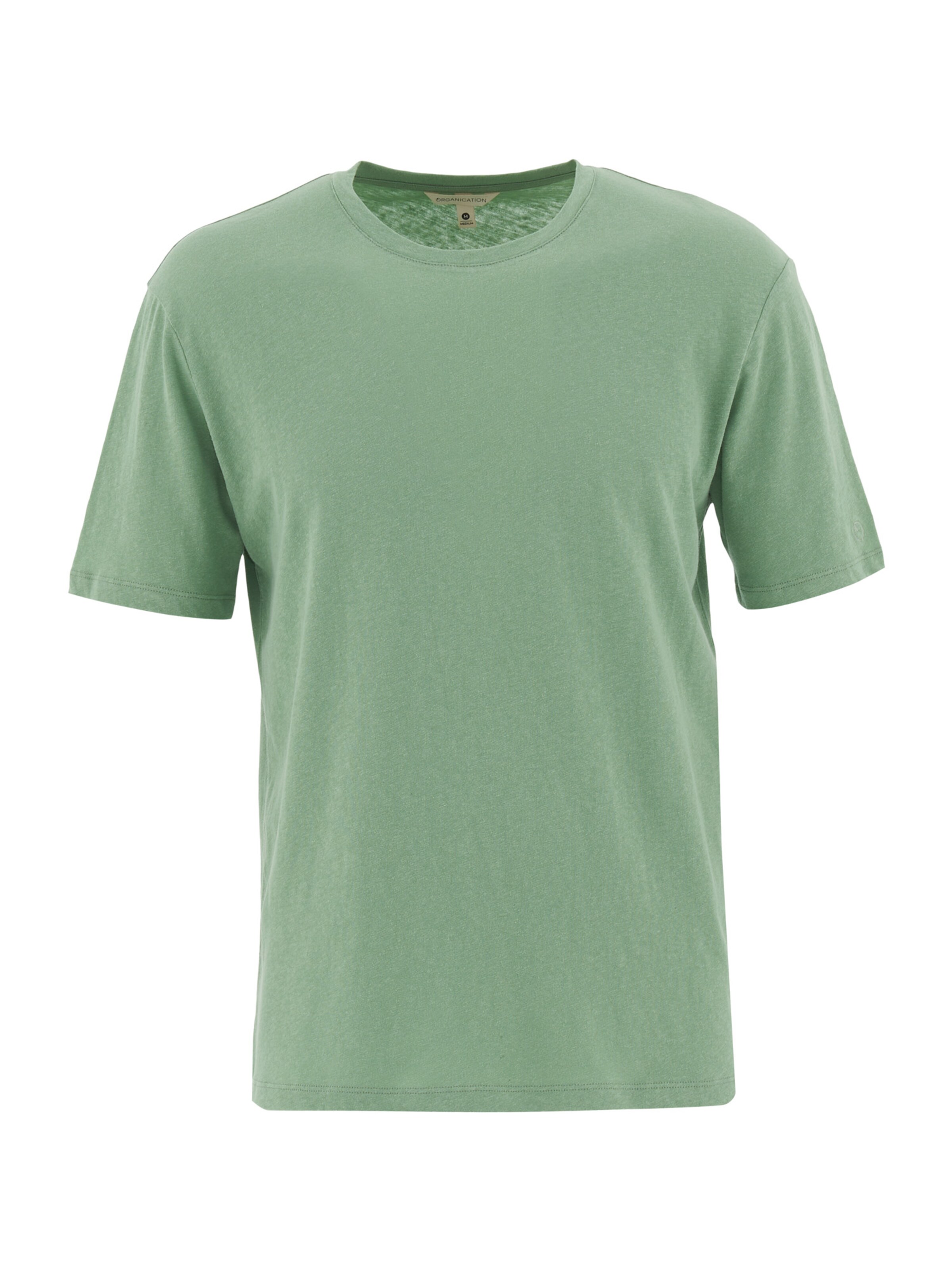 Organication Shirt in Green: front
