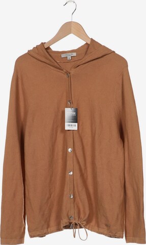 COMMA Sweatshirt & Zip-Up Hoodie in XXXL in Brown: front