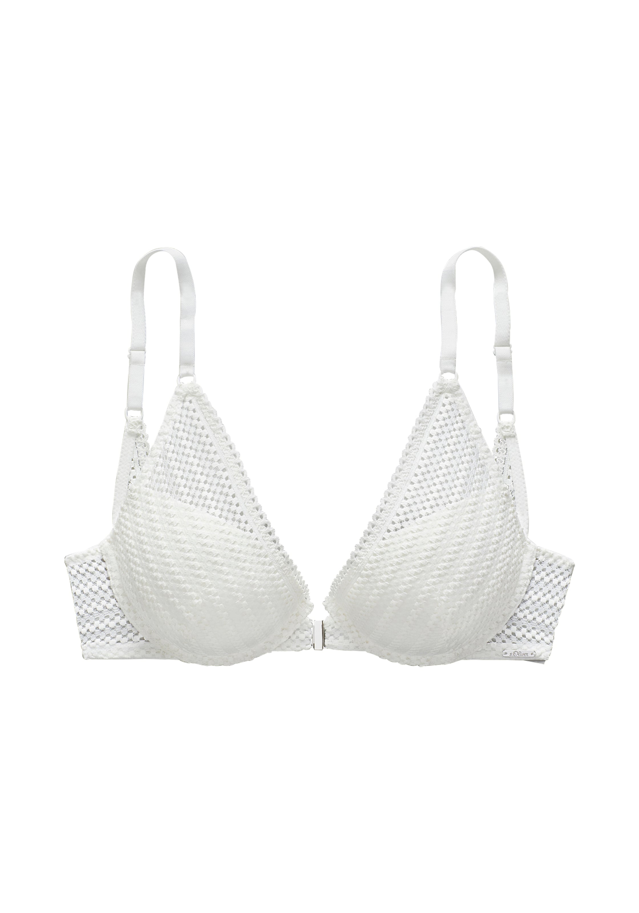 LASCANA Push-up Nedrček | bela barva: sprednja stran