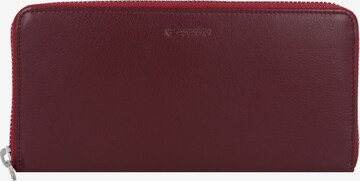 Esquire Wallet in Red: front