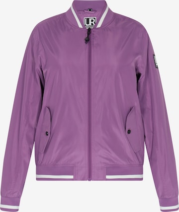 urban rain by Schmuddelwedda Between-season jacket in Purple: front