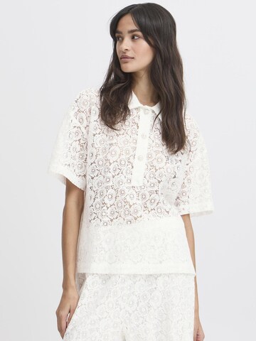 b.young Shirt ' SOLACY ' in White: front