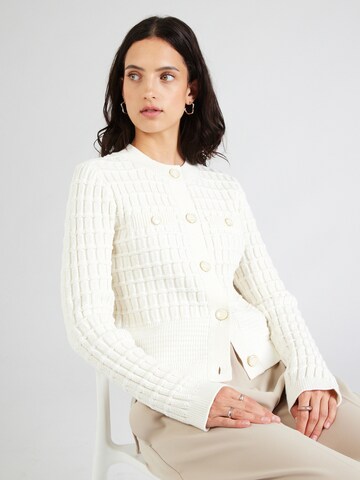 Fabienne Chapot Gebreid vest 'Chin' in Beige: voorkant