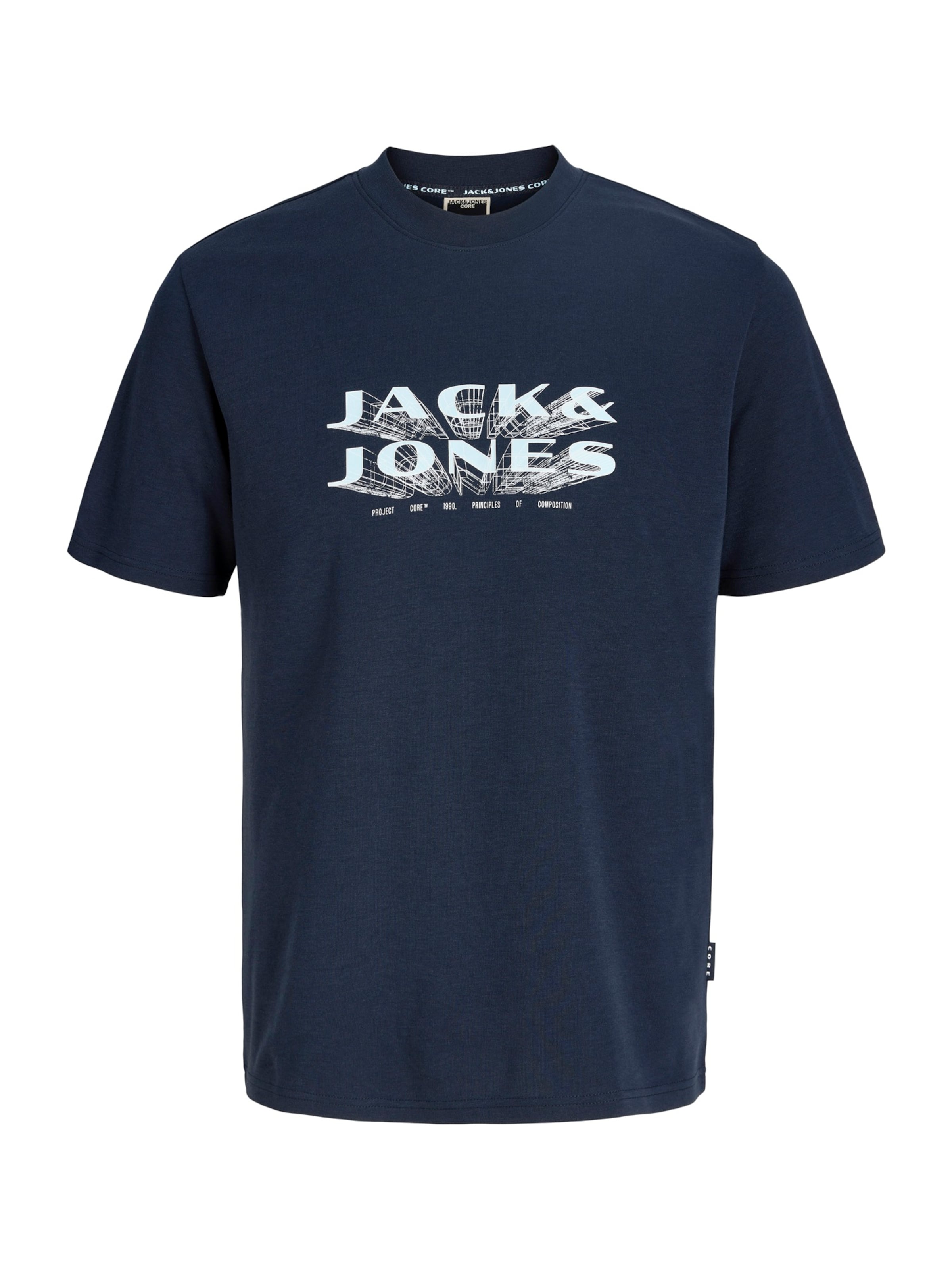 T-Shirt 'JCOFusion' Jack & Jones Junior en bleu : devant