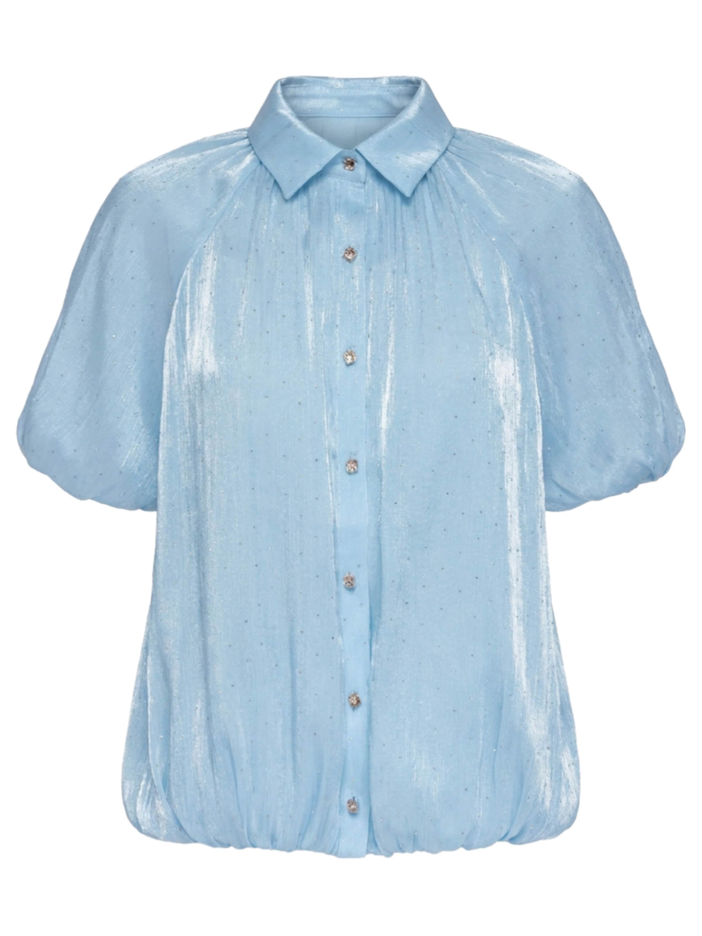 Ombre Blouse in Blauw: voorkant