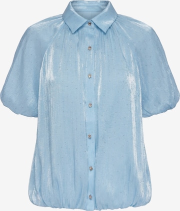 Ombre Blouse in Blauw: voorkant