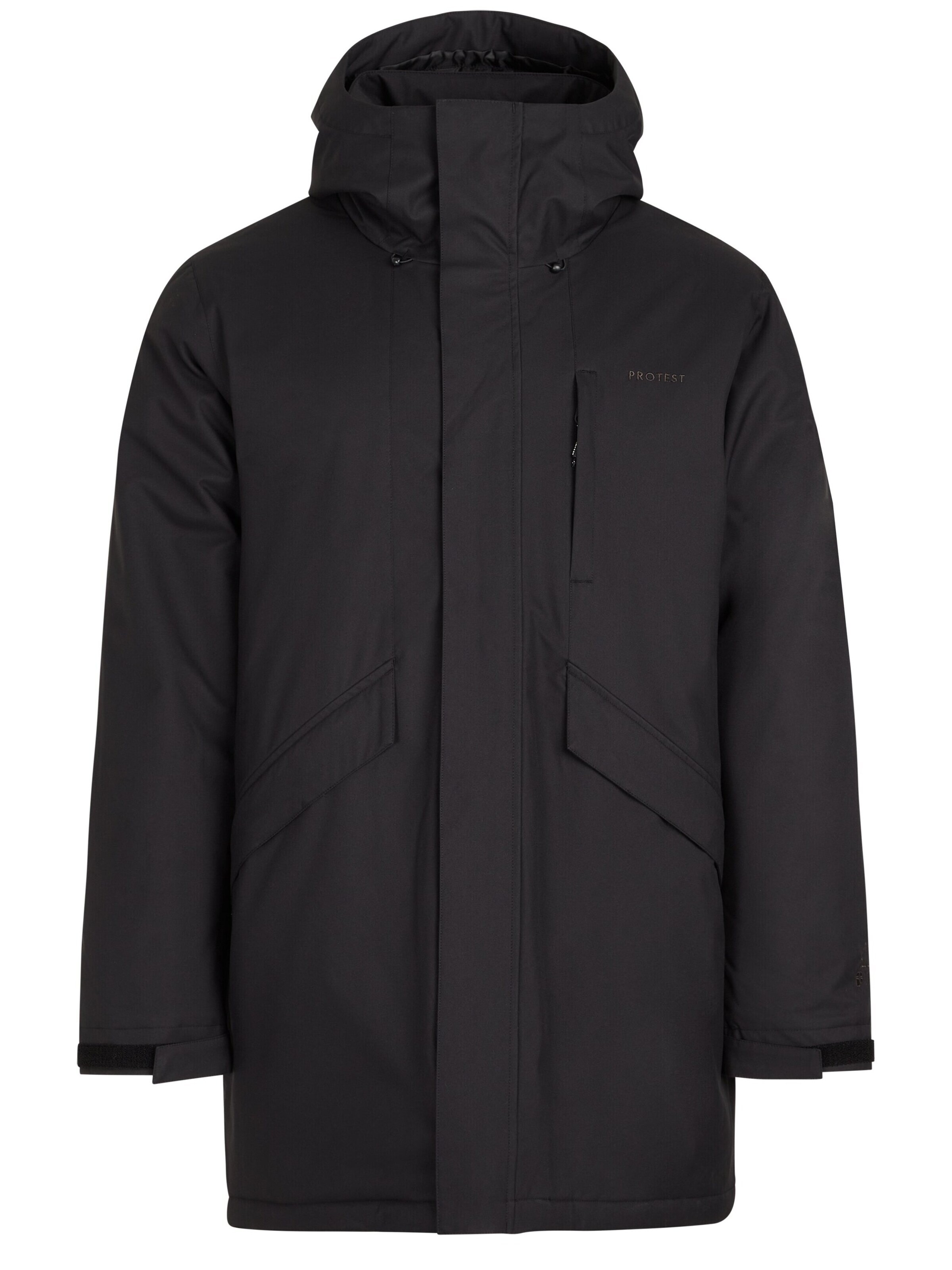 PROTEST Sportjacke 'PRTHALLSTATT'‌‌‌‌‌‌‌‌ in Schwarz: Vorderseite